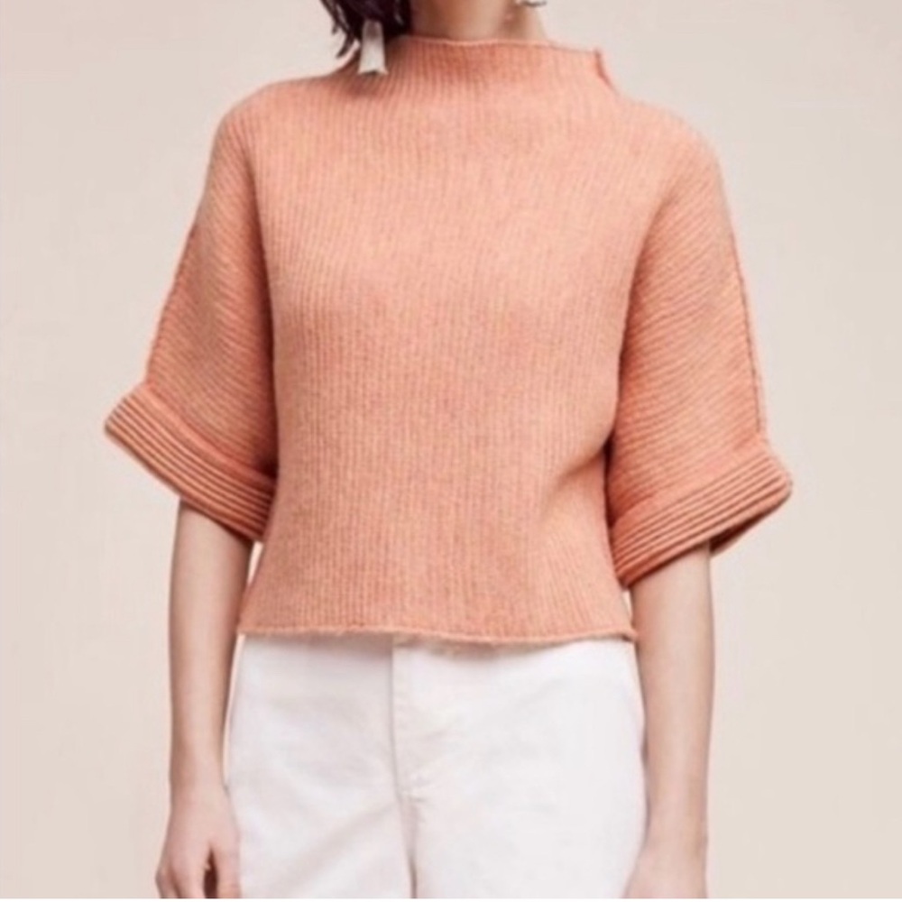 ANTHROPOLOGIE Mock Neck Sweater